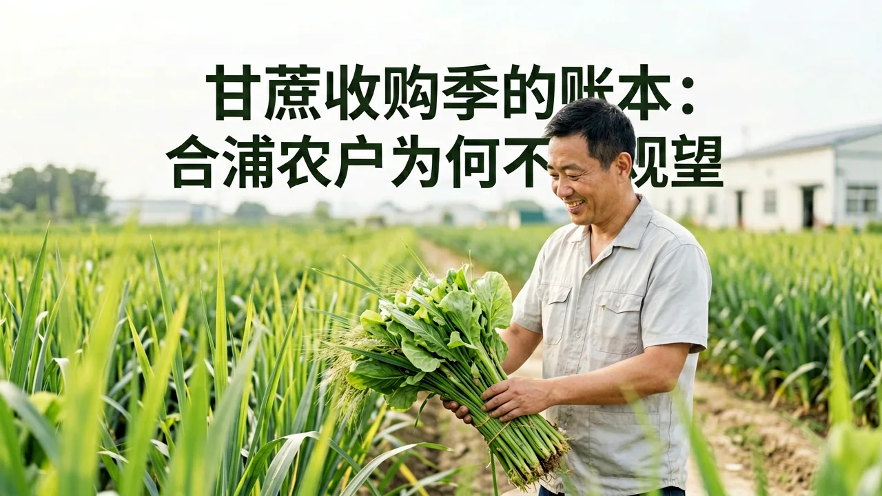 甘蔗收购季的账本：合浦农户为何不再观望